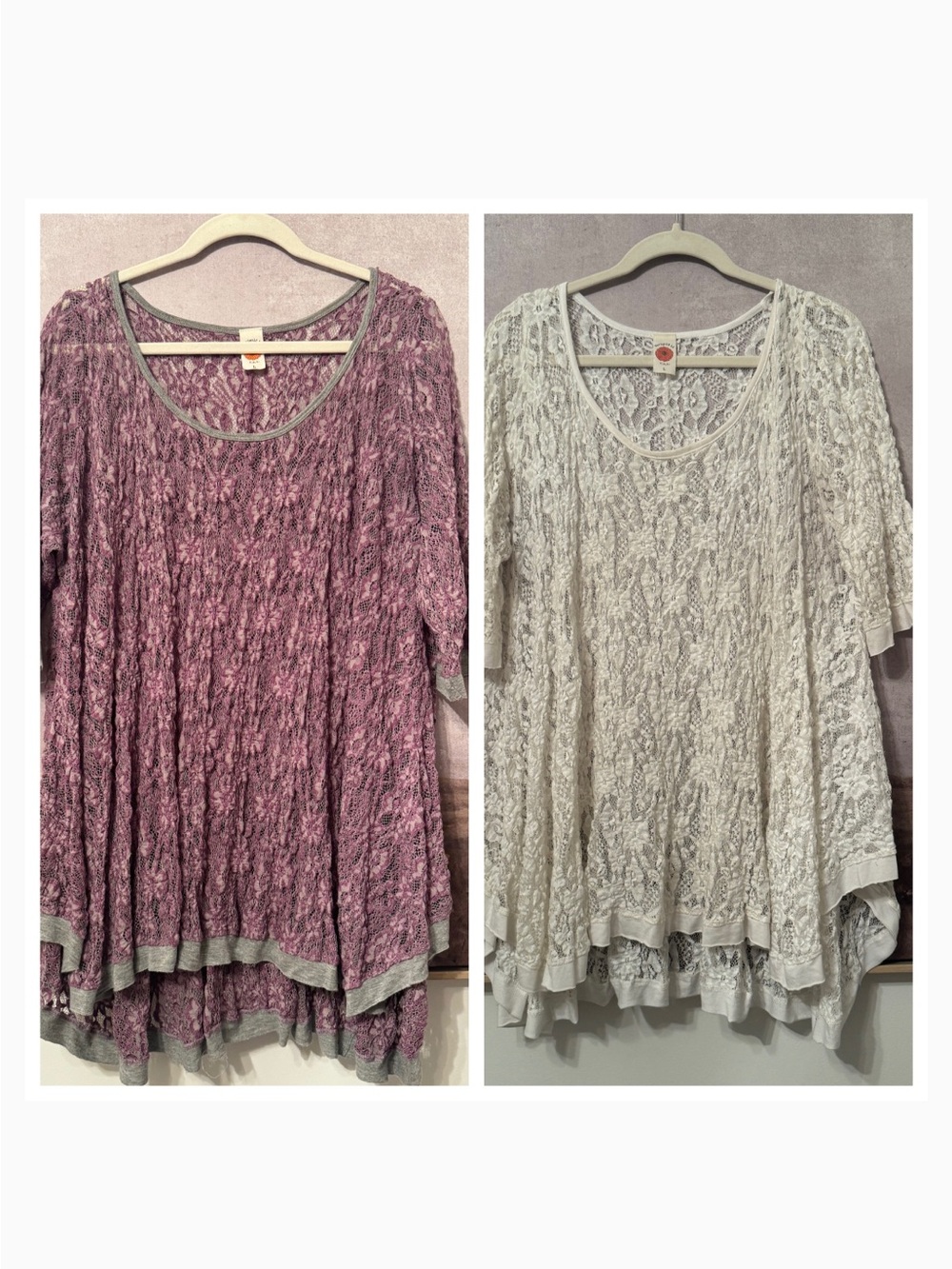 Marigold | Women Lace Top Tunic / Large